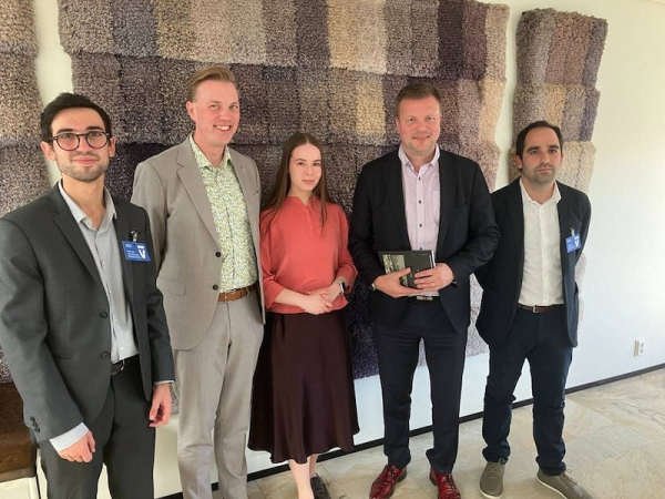 Finnish MP Ville Skinnari advocates for peace after meeting with Israeli veteran group
Finnish MP Ville Skinnari advocates for peace after meeting with Israeli veteran group