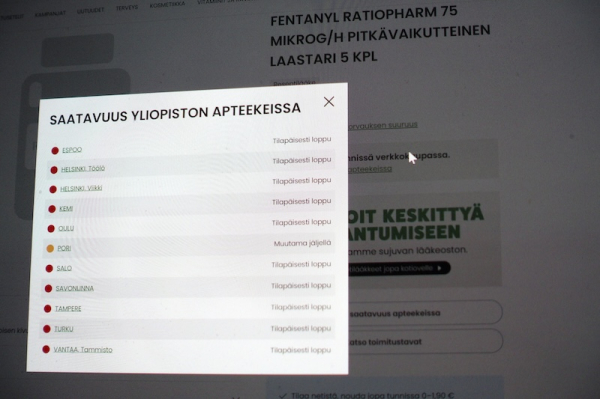 Hundreds of medicines in short supply across Finnish pharmacies
Hundreds of medicines in short supply across Finnish pharmacies