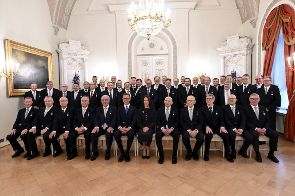 Finland awards state medals to 48 fathers for first time
Finland awards state medals to 48 fathers for first time