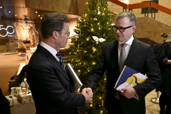 Orpo: Finland not ready to give NATO-style guarantees for Ukraine
Orpo: Finland not ready to give NATO-style guarantees for Ukraine